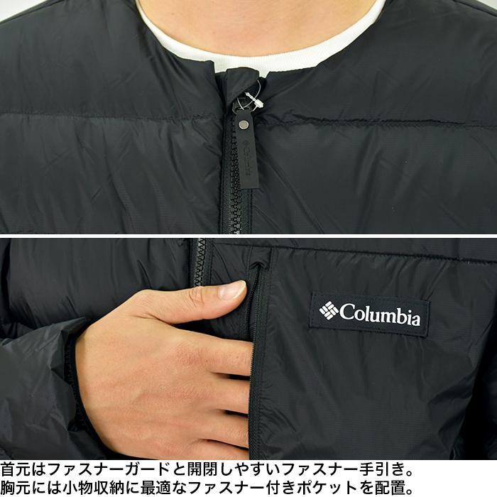 コロンビア ジャケット メンズ レディース ダウンジャケット オムニシールド COLUMBIA インナーダウン ウッドロードダウンジャケット 大きいサイズ 軽量｜spotcheck｜05