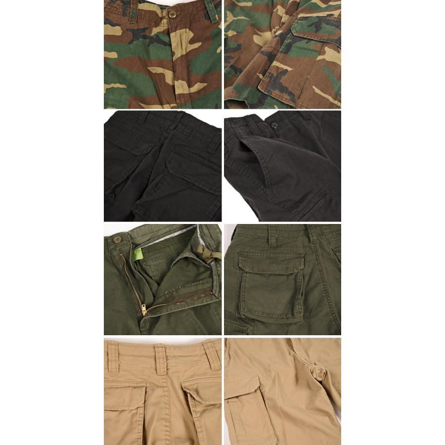 【並行輸入品】ロスコ ROTHCO カーゴ ハーフパンツ ビンテージ加工 ショーツ パラトルーパー ショートパンツ メンズ レディース VINTAGE CARGO SHORTS | ROTHCO | 02
