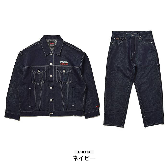 FUBU 【セール】FUBU 上下セット デニム セットアップ メンズ FUBU 【セール】FUBU 上下セット デニム セットアップ メンズ