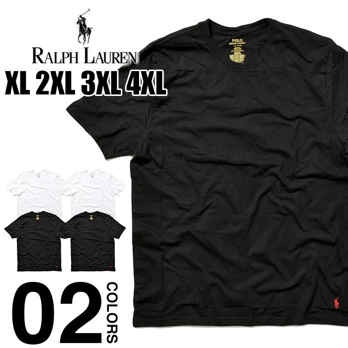 ラルフローレン Tシャツ 大きいサイズ メンズ レディース 2枚セット 無地 Polo Ralph Lauren 丸首 ビッグサイズ クルーネック Tee Xl Xxl Xxxl 4xl プラスサイズ Tee Prl Ry04 スポットチェックヤフー店 通販 Yahoo ショッピング