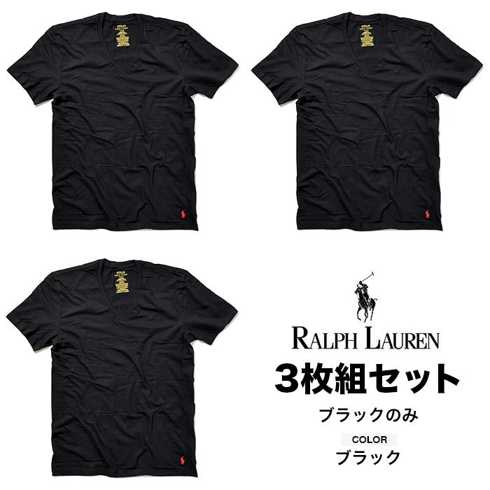 3枚セット ラルフローレン Vネック Tシャツ 綿 メンズ レディース 半袖 無地 大きいサイズ 3枚組 POLO RALPH LAUREN ワンポイント ロゴ ポロ｜spotcheck｜09