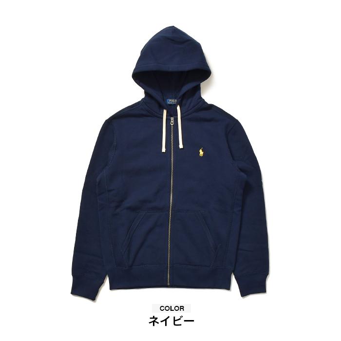 ラルフローレン パーカー メンズ レディース フルジップ ジップパーカー 大きいサイズ POLO RALPH LAUREN スウェット プルオーバー USモデル 裏起毛｜spotcheck｜12