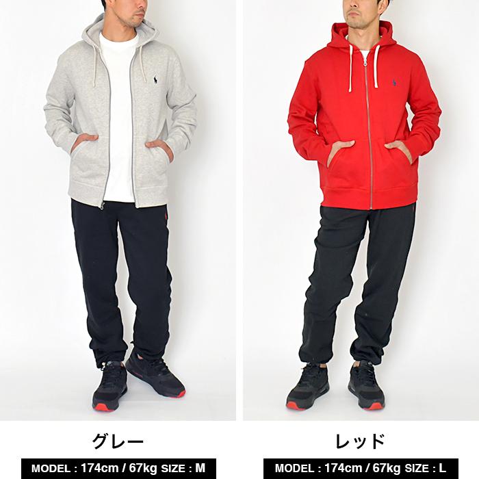 並行輸入品】ラルフローレン パーカー メンズ レディース フルジップ