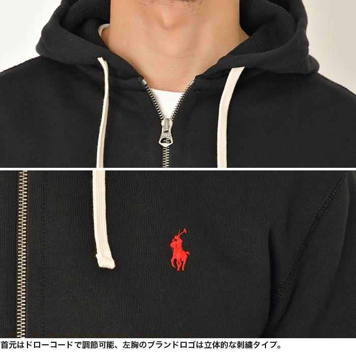 並行輸入品】ラルフローレン パーカー メンズ レディース フルジップ