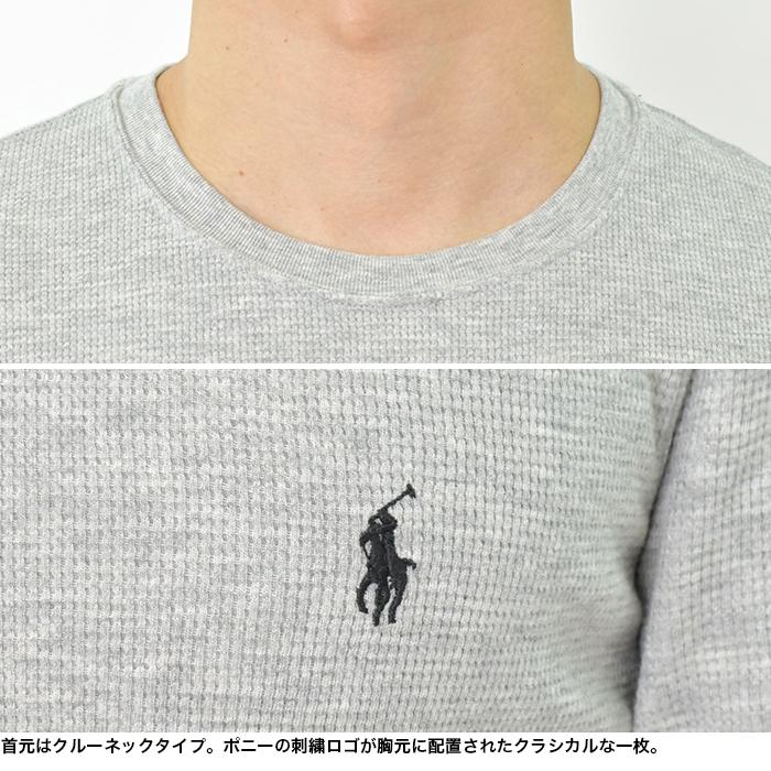 ラルフローレン 長袖 Tシャツ メンズ レディース サーマル 大きいサイズ POLO RALPH LAUREN ポロ ロンT クルーネック ロングスリーブ USAモデル プレゼント｜spotcheck｜08