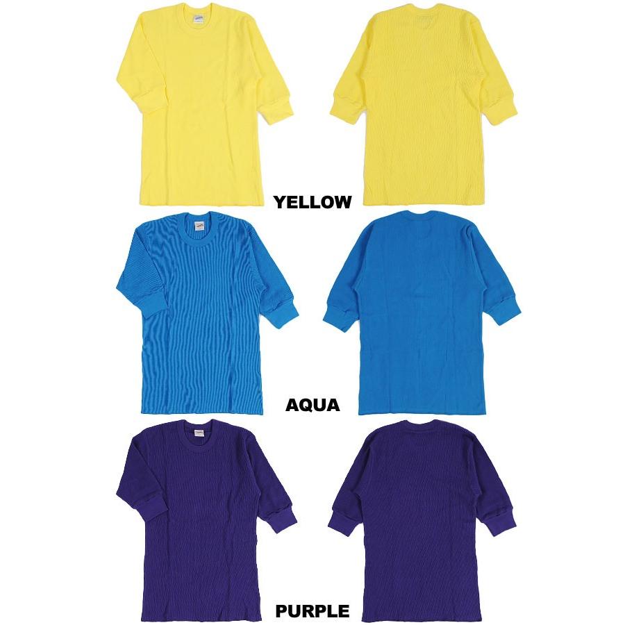 ZI-COCKジーコック / HALF SLEEVE THERMAL TEE 7 COLORS ハーフ