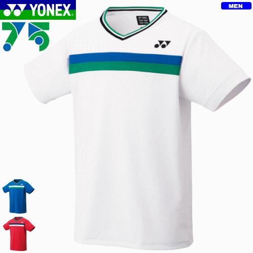 YONEX ヨネックス ウェア 75THゲームシャツ(フィットスタイル 