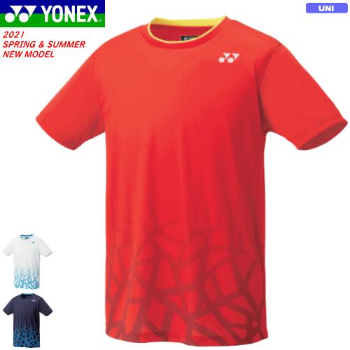 Yonex ヨネックス バドミントン ウェア ゲームシャツ フィットスタイル ユニホーム 半袖シャツ ユニセックス 1枚までメール便ok バレーボール館 通販 Yahoo ショッピング