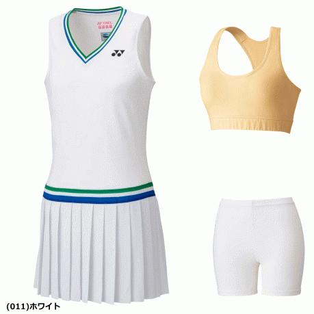 Yonex ヨネックス バドミントン ウェア 75thワンピース スポーツブラ インナースパッツ付 ユニホーム 587a レディース 女性用 587a バレーボール館 通販 Yahoo ショッピング