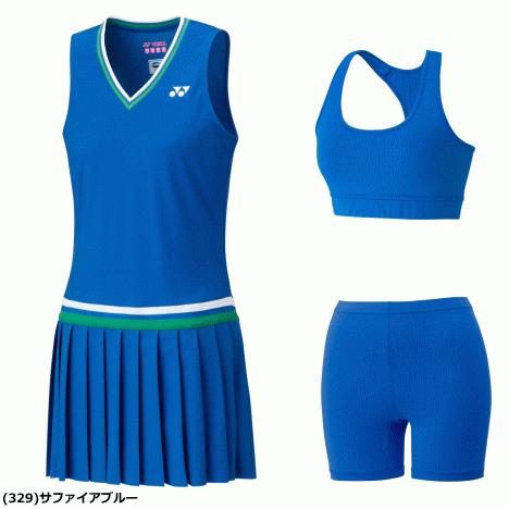 Yonex ヨネックス バドミントン ウェア 75thワンピース スポーツブラ インナースパッツ付 ユニホーム 587a レディース 女性用 587a バレーボール館 通販 Yahoo ショッピング