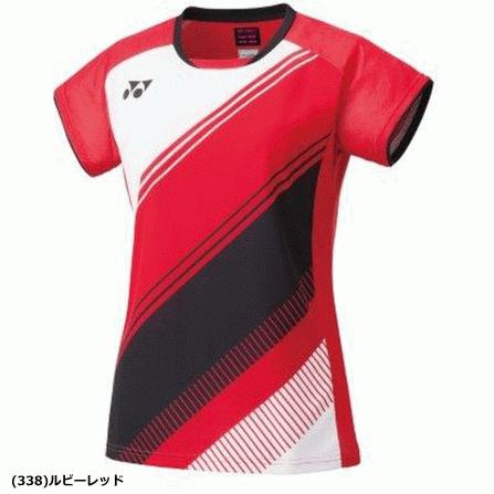 Yonex ヨネックス バドミントン ウェア ゲームシャツ ユニホーム 半袖シャツ 591 レディース 女性用 1枚までメール便ok 591 バレーボール館 通販 Yahoo ショッピング