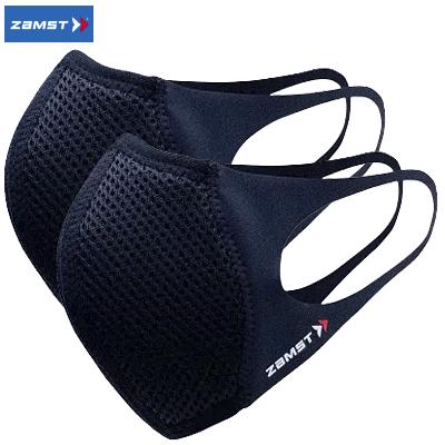 ザムスト マスク マウスカバー 2枚入り ZAMST ブラック トレーニング