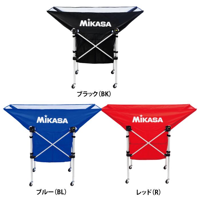 ミカサ ボールカゴ 舟型 折りたたみ式平型軽量ボールカゴ ネット+支柱+