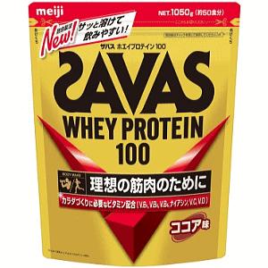 SAVAS ザバス ホエイプロテイン100 ココア味 980g CZ7452