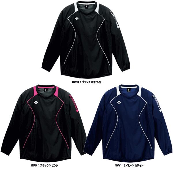 シャツ デサント バレーボール ピステ 練習着 長袖ピステ 長袖シャツ