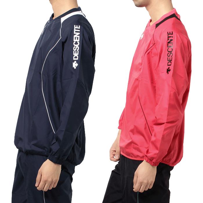 シャツ デサント バレーボール ピステ 練習着 長袖ピステ 長袖シャツ