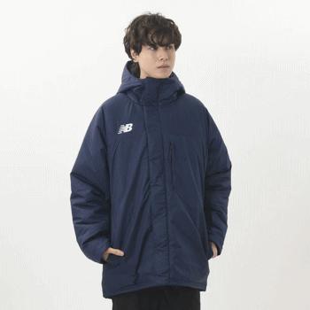 newbalance ニューバランス 中綿コート パデットハーフコート ベンチ 