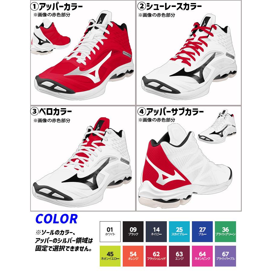 MIZUNO（ミズノ） バレーボールシューズ オーダーシューズ ウェーブ