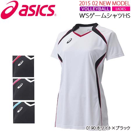 シャツ アシックス バレーボールウェア ゲームウェア 半袖シャツ