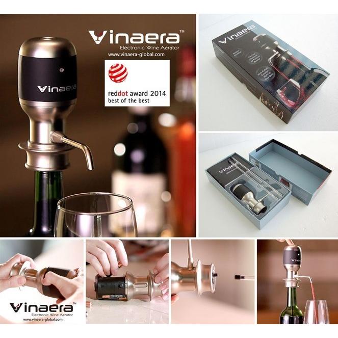 ビナエラ 電動ワインディスペンサー Vinaera VN-020 グリーン