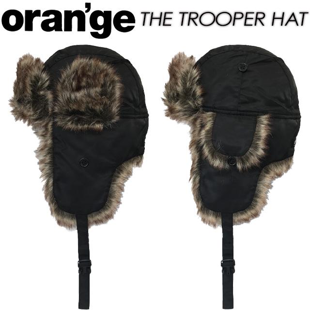 【oran'ge】 オレンジ 【THE TROOPER HAT】 ザトルーパーハット / フライトキャップ / パイロットキャップ / スキー / スノーボード / 帽子 | オレンジ