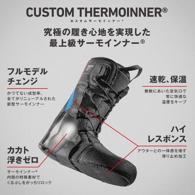 【DEELUXE】ディーラックス 【CTF LINER】カスタム サーモフィット ライナー 2025-2026 スノーボード ブーツ インナー 熱成型 シーティーエフ |  | 08
