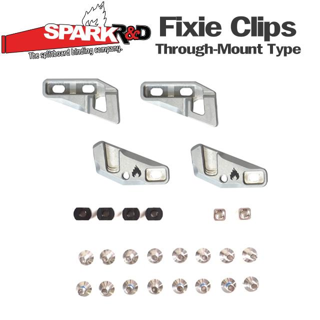 SPARK R&D】 スパーク 【Fixie Clips Through-Mount Metal