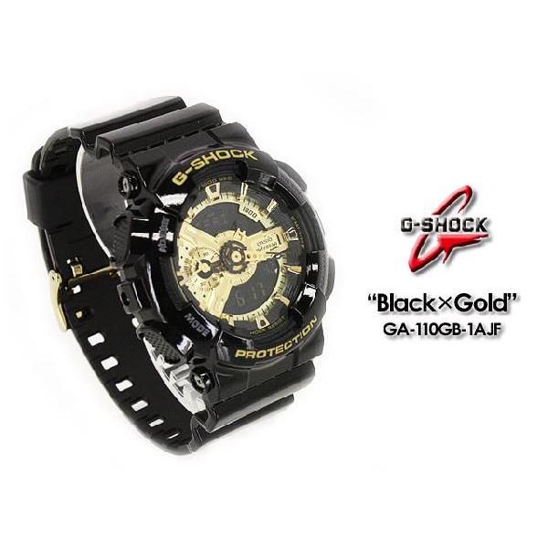 G-SHOCK Gショック ブラック×ゴールド シリーズ GA-110GB-1AJF｜spray｜03