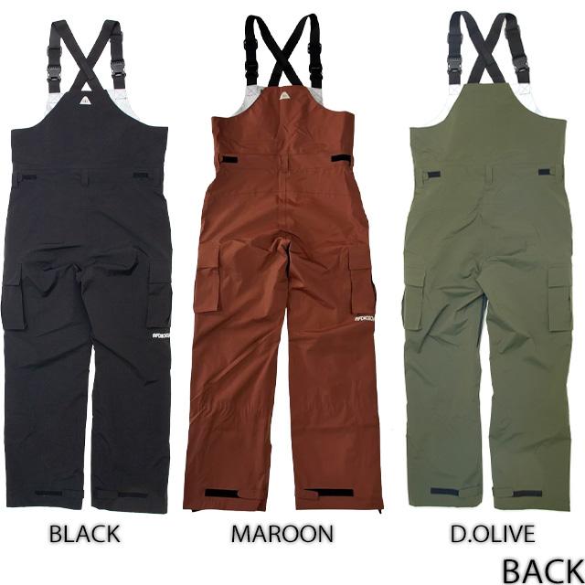 POLAR×AFDパンツSTORM PROOF スノーウェア AFD×POLER 3.0L STORM PROOF CARGO BIB PANTS – polerjapan
