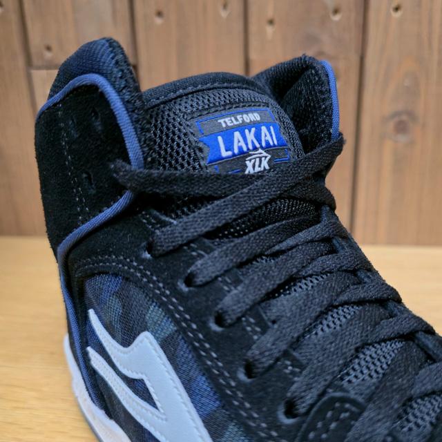 【LAKAI】 ラカイ 【TELFORD】テルフォード Black/BlueCamoSuede ブラック/ブルーカモスエード スニーカー スケートボード SK8 スケシュー スケボー | LAKAI | 04