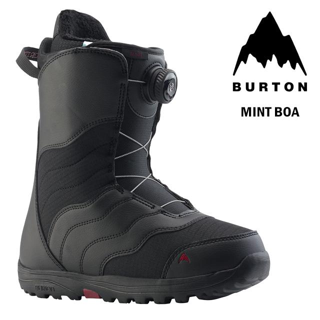 BURTON】 バートン 【Mint BOA Wide】 ミント ワイド Black 23-24