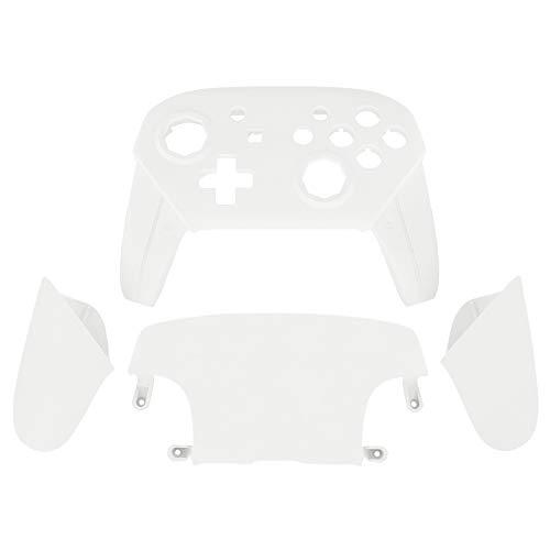 eXtremeRate ホワイト八角形ゲートスティック フェイスプレート バックプレートハンドルカバー ソフトタッチ DIY交換用グリップ |  | 01