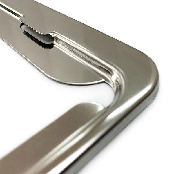 ナンバーフレーム ナンバープレート ナンバー 外装 普通車 軽自動車 汎用 車用品 車 カー用品 送料無料 | ブランド登録なし | 04