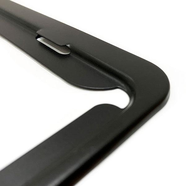 ナンバーフレーム ナンバープレート ナンバー 外装 普通車 軽自動車 汎用 車用品 車 カー用品 送料無料 | ブランド登録なし | 09