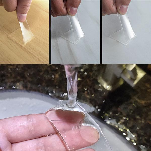 魔法のテープ 3M 幅3cm 透明 両面 テープ クリア 水洗い 再利用可 強力 キッチン インテリア 車 送料無料 | ブランド登録なし | 03