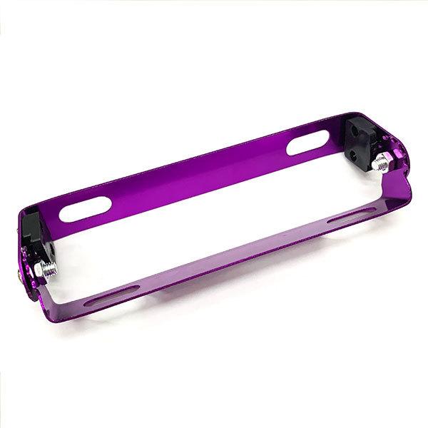 ナンバーフレーム ナンバープレート ナンバーステー 180度 7段階