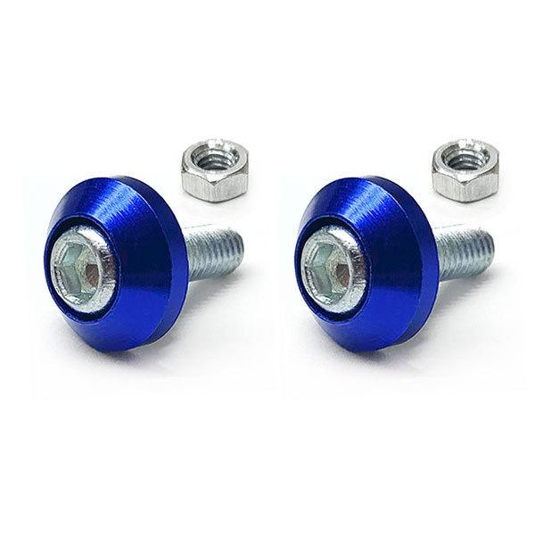 ナンバー フェンダー ボルト フジツボ型 盗難防止 M6 カラーワッシャー