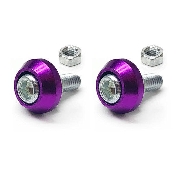 ナンバー フェンダー ボルト フジツボ型 盗難防止 M6 カラーワッシャー