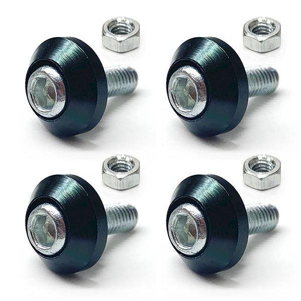 ナンバー フェンダー ボルト フジツボ型 盗難防止 M6 カラーワッシャー