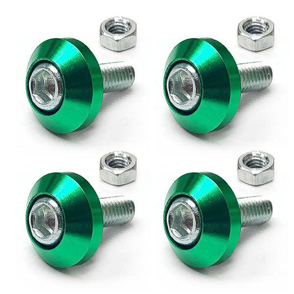 ナンバー フェンダー ボルト フジツボ型 盗難防止 M6 カラーワッシャー