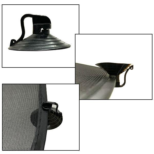 サンシェード 日よけ 5枚セット 断熱 遮光 日差し 車 窓 自動車 紫外線対策 カー用品 送料無料 | ブランド登録なし | 01