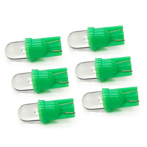 LEDバルブ T10 砲弾型 ウェッジ球 6個セット 送料無料 カラー選択可 | ブランド登録なし | 03