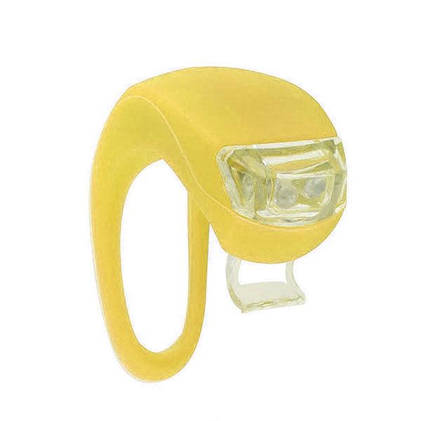 自転車 ギア・LEDライト付き イエロー TJ1194