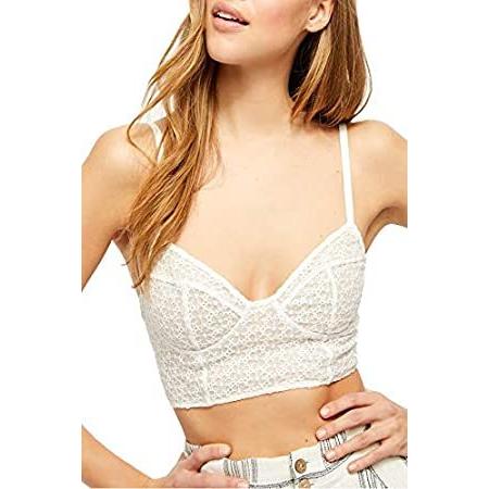 2年保証 People Free 海外から様々なアイテムを直輸入 Lele 好評販売中 White X Small Bath Mineral In Bra Longline 下着 靴下 部屋着