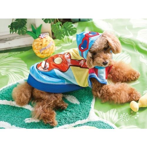 Everyday holiday レインボーパーカー 2号ロング (MD-S)、 3号ロング (MD-M)、 4号 (L) 犬服 超小型犬〜小型犬 |  | 01