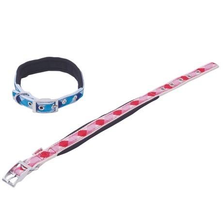 ペティオ ソフトクッションカラー M 41 中型犬用 ブルー・ピンク 首輪 |  | 01