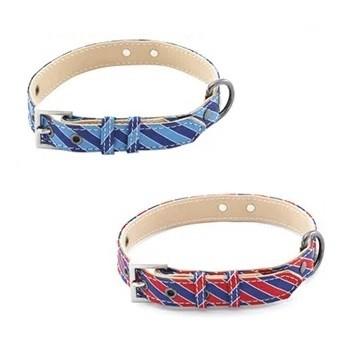ペティオ シャルマン ストライプカラー S・SS レッド・ブルー 超小型犬〜小型犬 首輪 犬用 | Charman