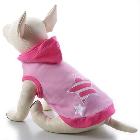 ボーダー星柄 パーカー 5L 6L 7L 8L ブルー・オレンジ・イエロー・レッド・ピンク 大型犬 犬服 ゴールデンレトリーバー・ラブラドールレトリーバー等 |  | 03