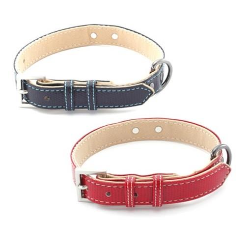 ペティオ シャルマン リザードカラー S レッド・ブラック 小型犬 首輪 犬用 | Charman