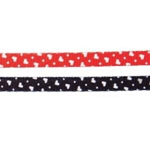 ペティオ ARFashion ハートドットリード S ブラック・レッド 小型犬 犬用 引き紐 【クリックポスト送料200円!!】 | ARFashion | 01